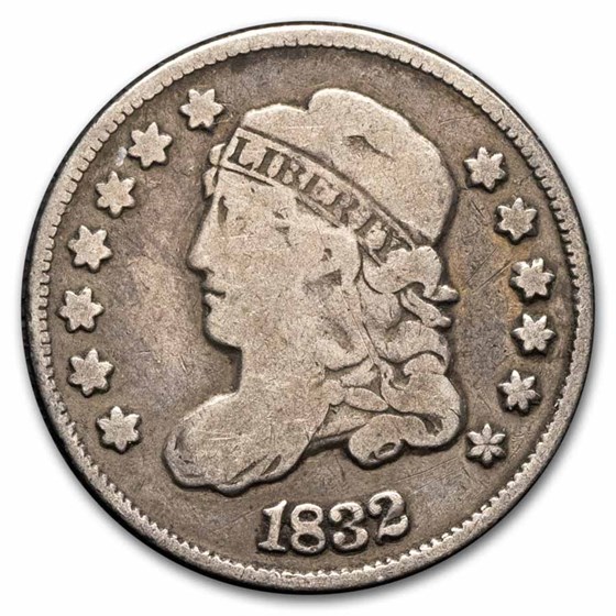 1832 Capped Bust Half Dime Fine 1832 Capped Bust Half Dime Fine